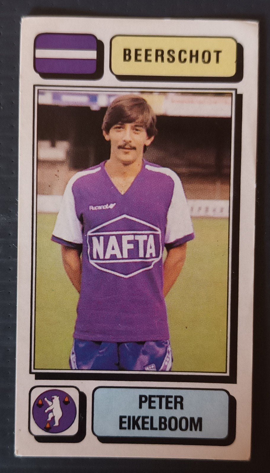 PANINI FOOT 83 # 57 PETER EIKELBOOM, Enlèvement ou Envoi