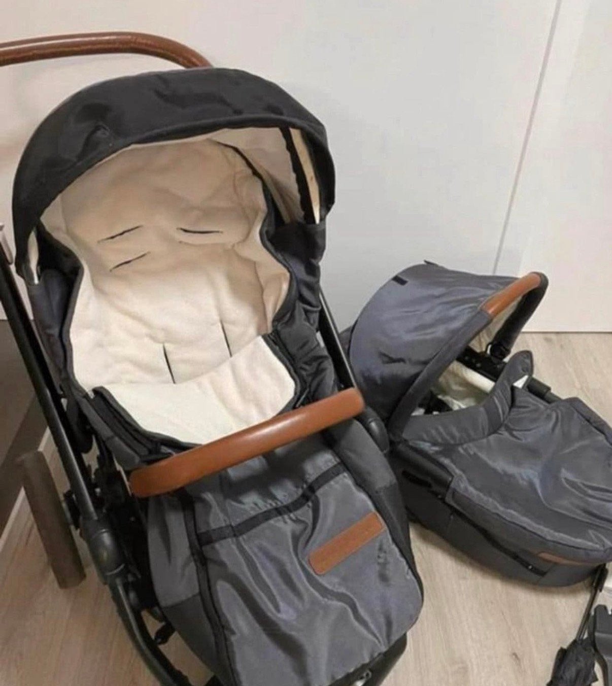 Mutsy evo kinderwagen 3 in 1, Enlèvement, Comme neuf, Poussette, Mutsy