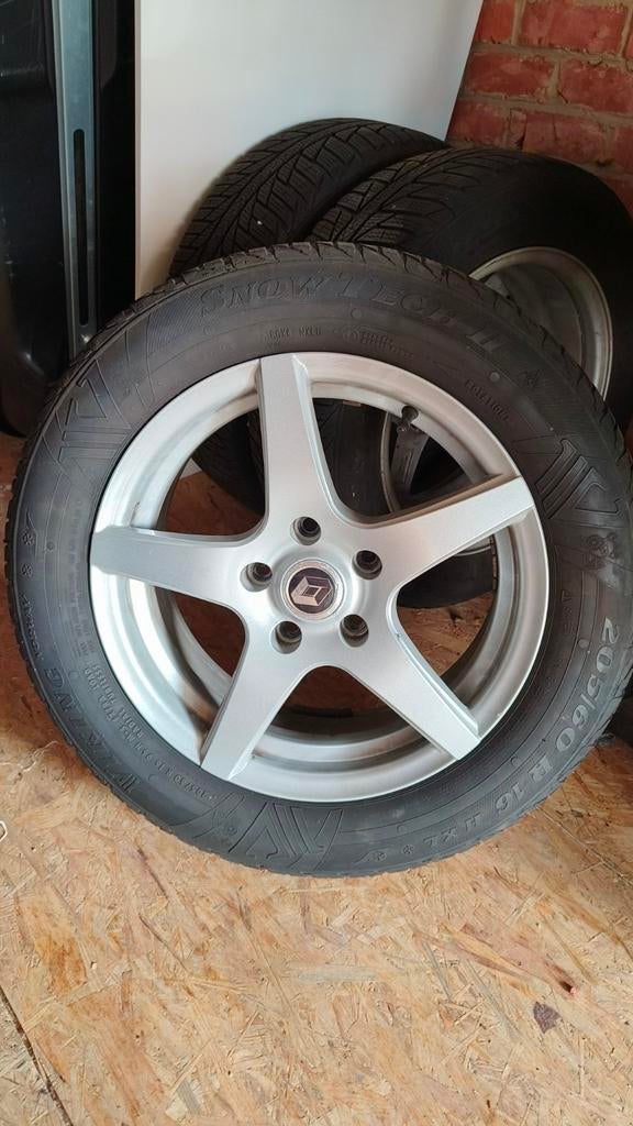 Velgen Renault scenic 2014, Auto-onderdelen, Banden en Velgen, Ophalen, Velg(en)