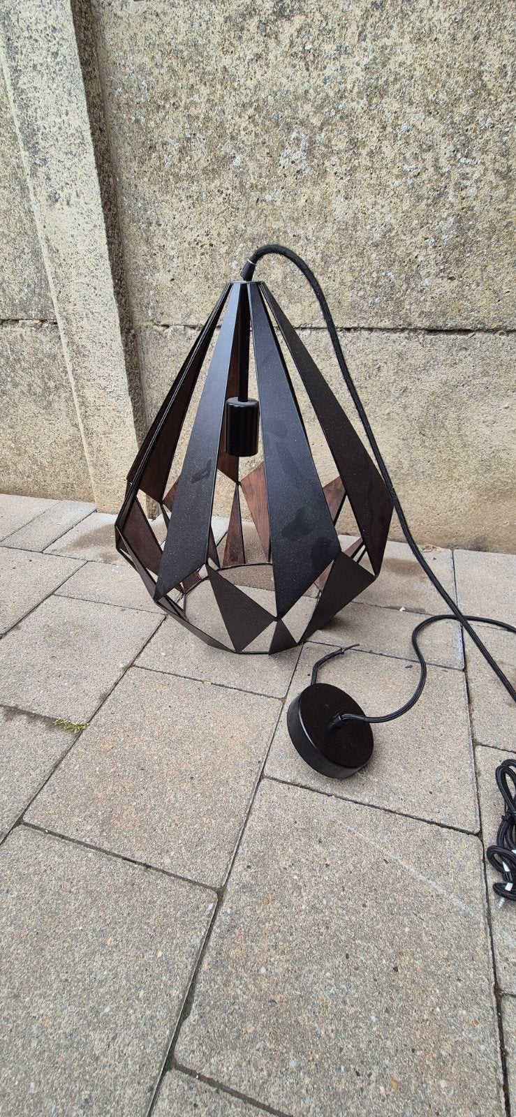 Hanglamp, Ophalen, Zo goed als nieuw