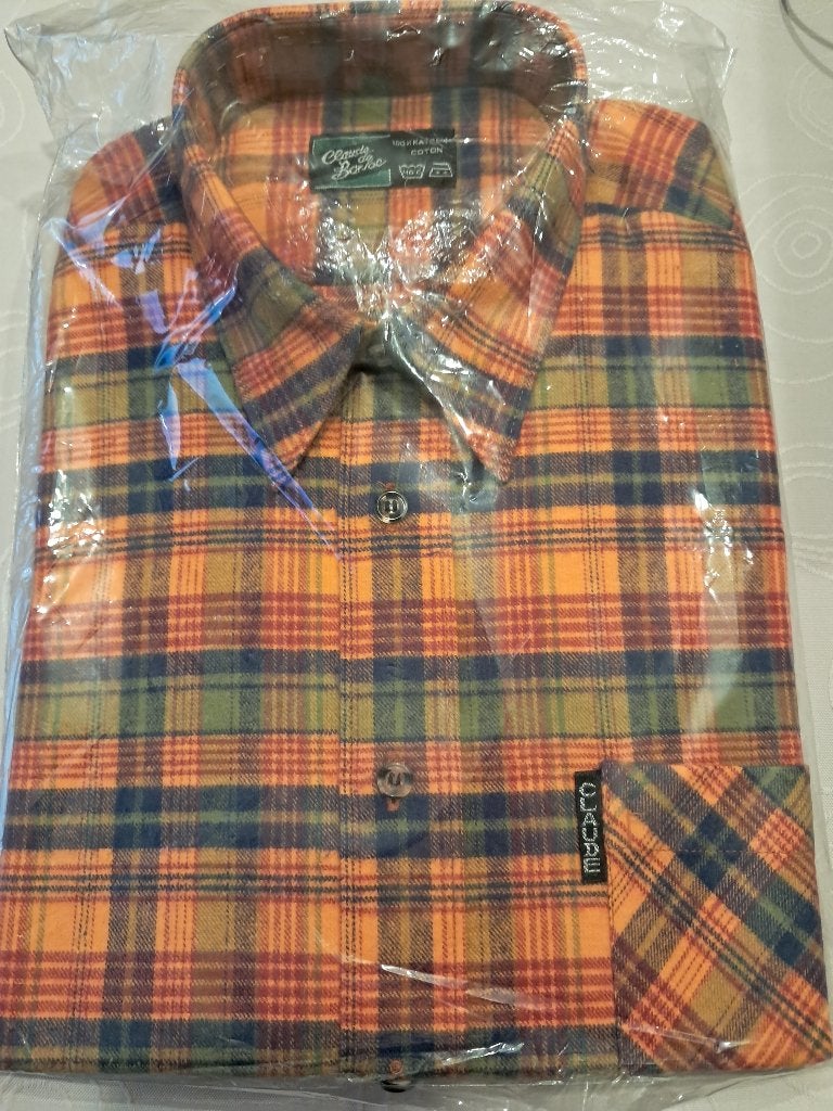 chemise carreaux neuve pour homme 41-42, Enlèvement, Vert