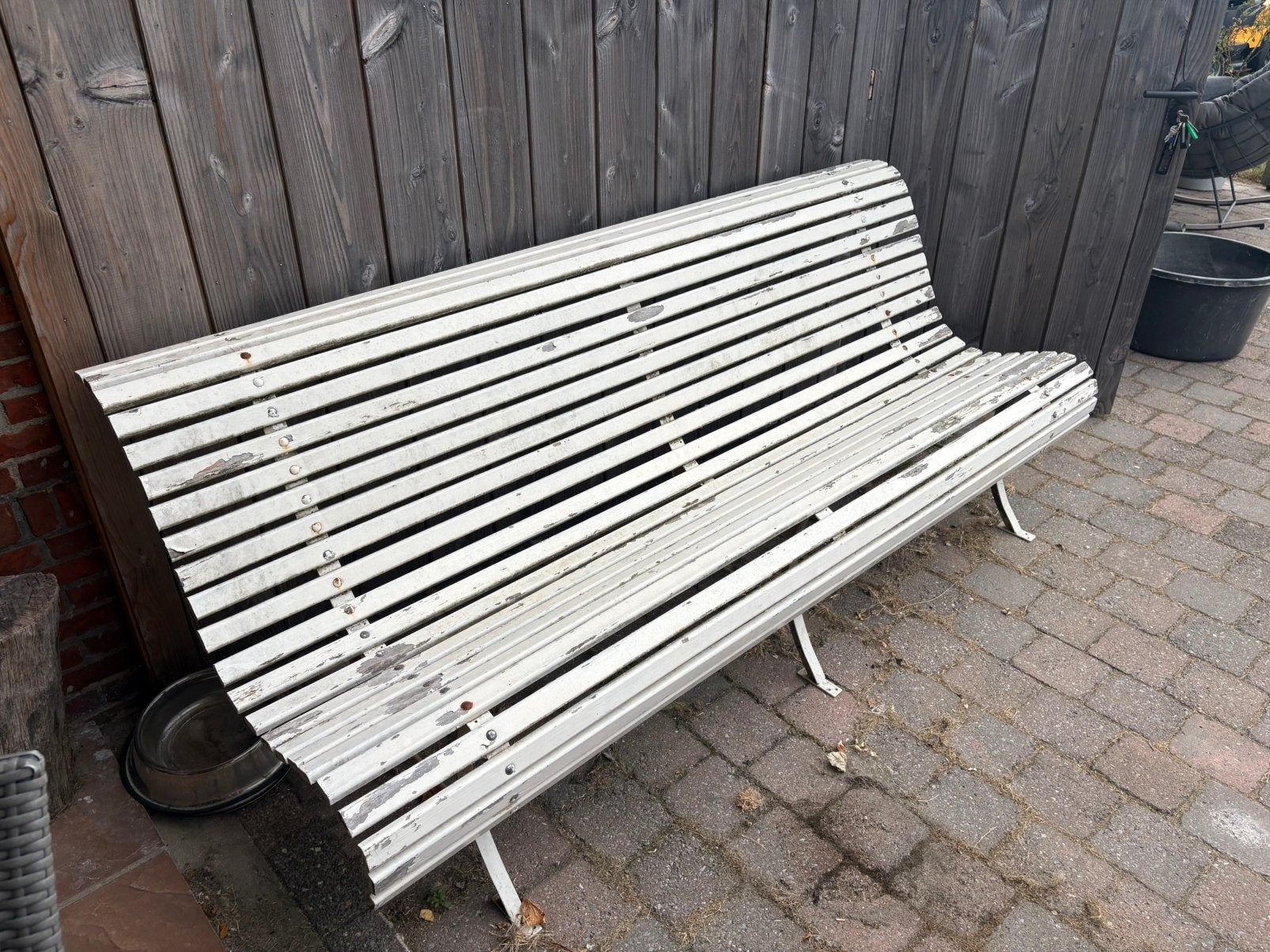 Tuinbank, Jardin & Terrasse, Bancs de jardin, Enlèvement, Utilisé, Bois
