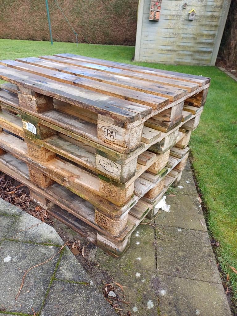 Europallet, Doe-het-zelf en Bouw, Hout en Planken, Ophalen, Pallet