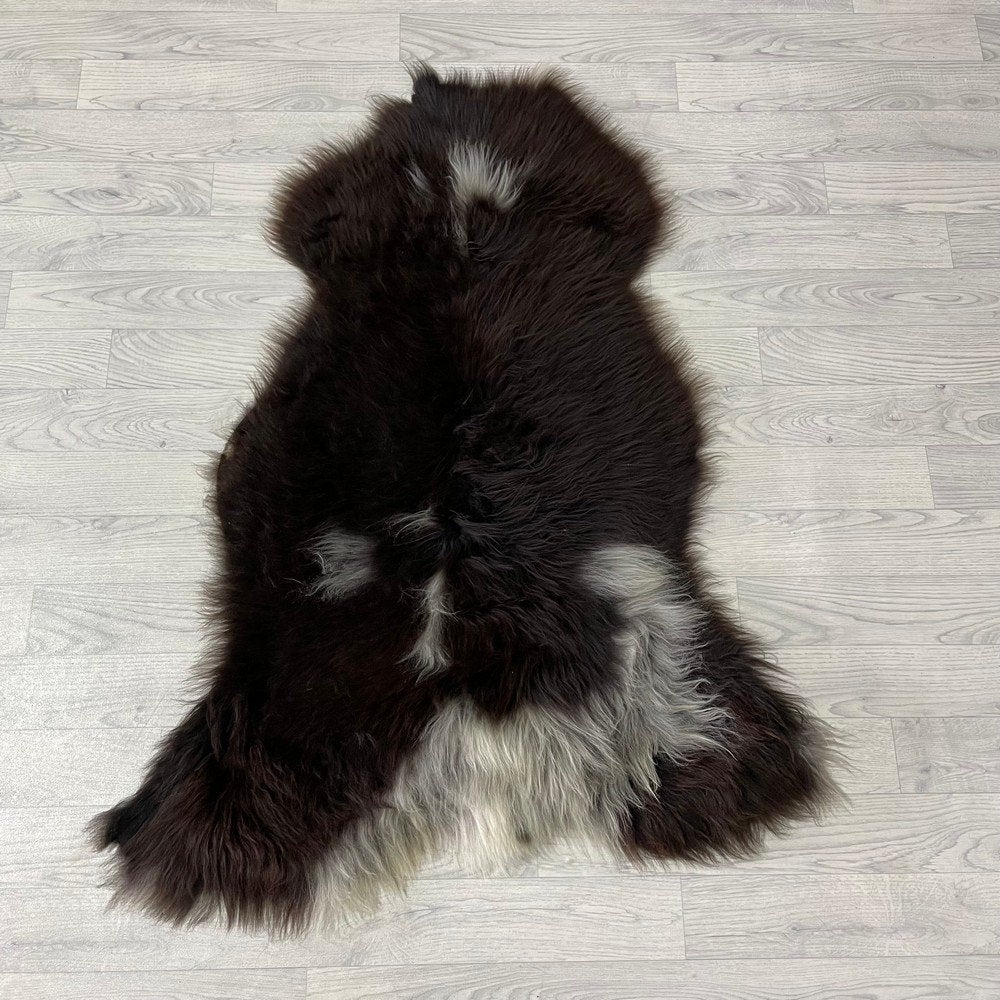 Schapenvacht hond en kat bruin wit 125x90cm | Lederstore, Overige merken, Ophalen of Verzenden, Nieuw, Overige typen