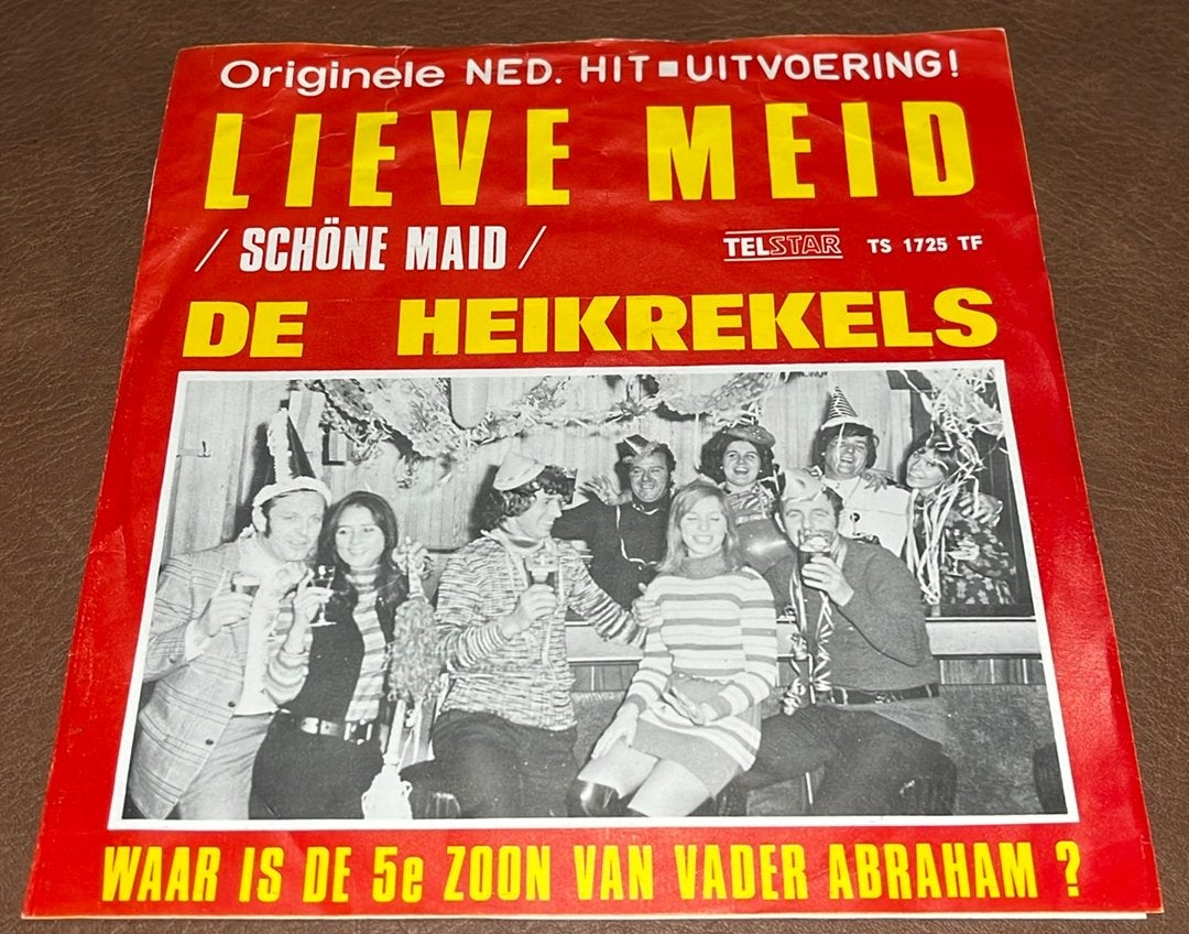 De Heikrekels ‎– Lieve Meid - 7” vinyl single - NL 1971, Cd's en Dvd's, Vinyl | Nederlandstalig, Ophalen of Verzenden, Gebruikt