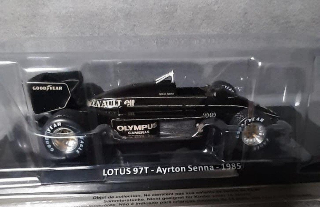 Premium collectibles/1:24/Ayrton Senna Lotus 97T #12-1985/F1, Ophalen of Verzenden, Nieuw, Auto, Overige merken