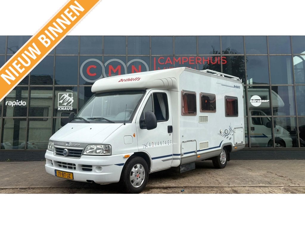 Dethleffs Advantage 5801 T, Fiat Ducato, Caravanes & Camping, Camping-cars, Jusqu'à 4, Boîte manuelle, Airbags, Diesel