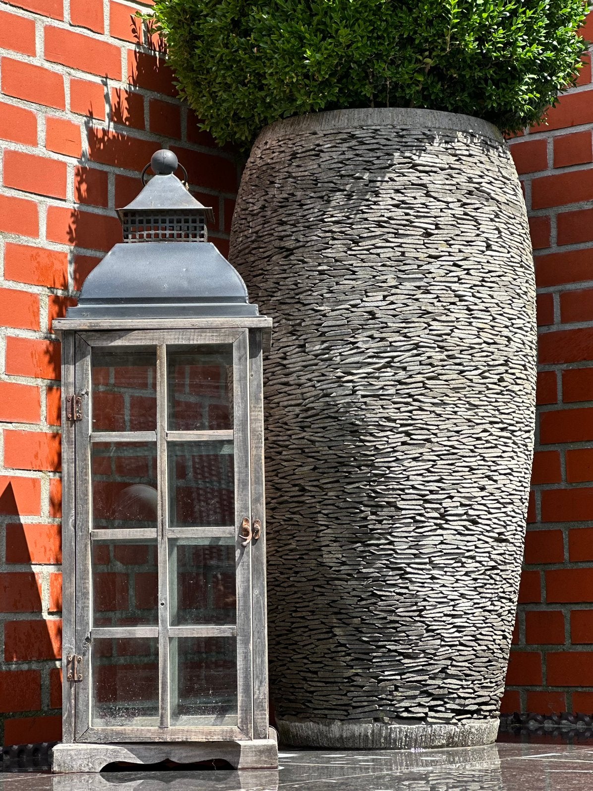 groot Windlicht lantaarn, Tuin en Terras, Ophalen, Zo goed als nieuw