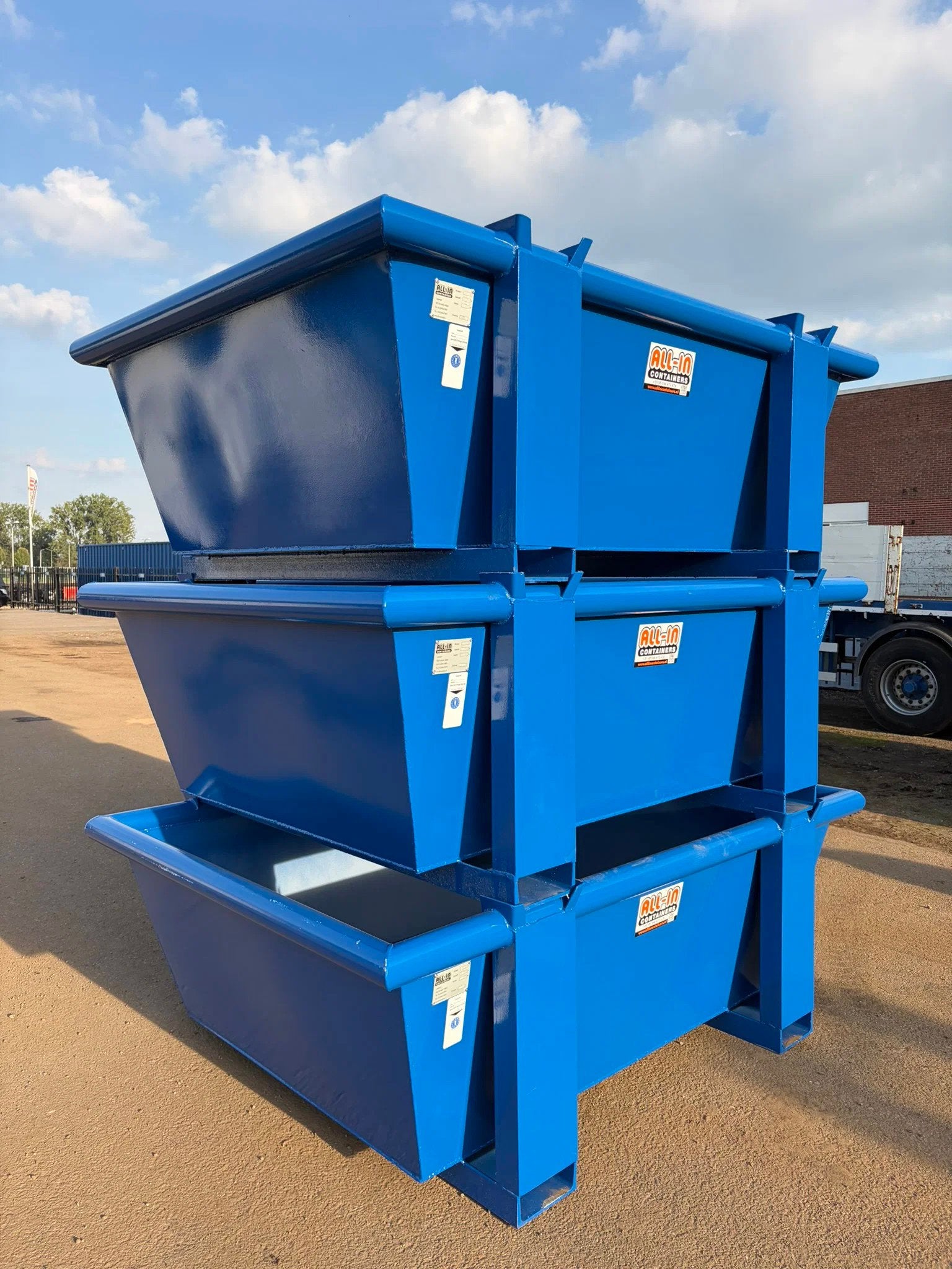 ALL-IN Containers 2,4m3 sorteerbakken, Articles professionnels