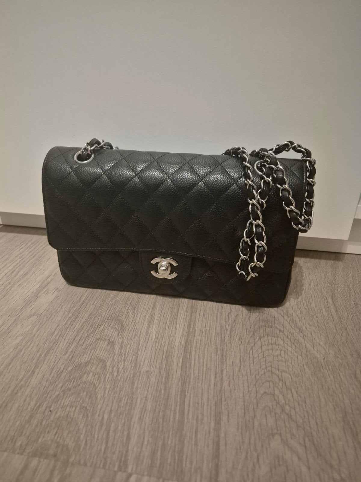chanel bag tas, Handtassen en Accessoires, Tassen | Damestassen, Ophalen, Zwart, Handtas