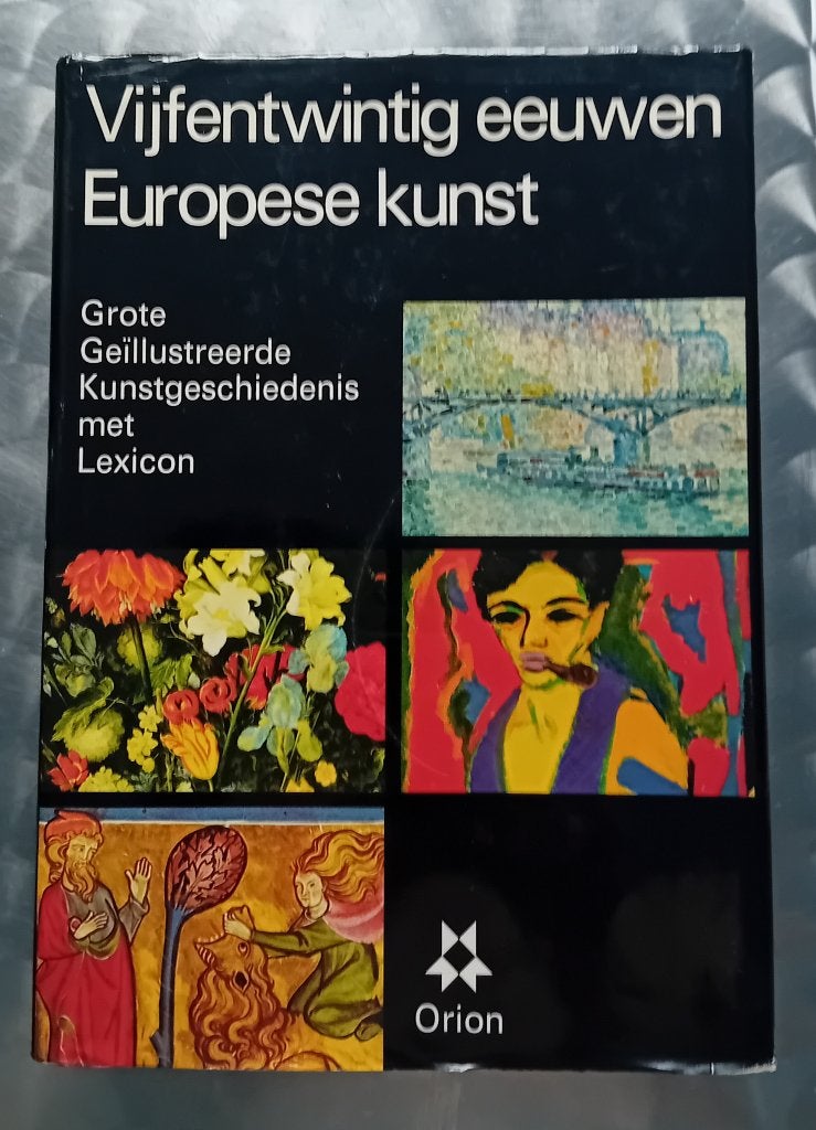Boek over 25 eeuwen Europese kunst., Diverse auteurs, Overige onderwerpen, Ophalen, Gelezen