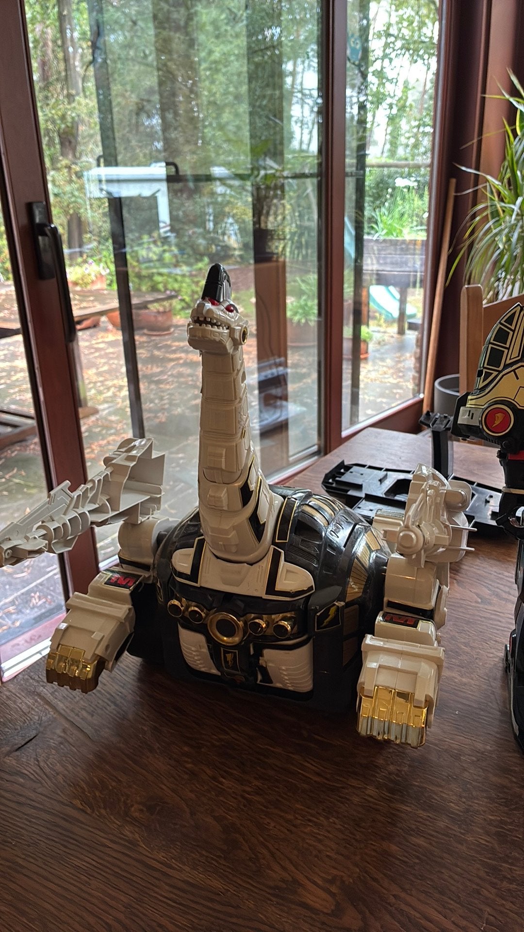 Power ranger Titanus zord, Ophalen, Gebruikt