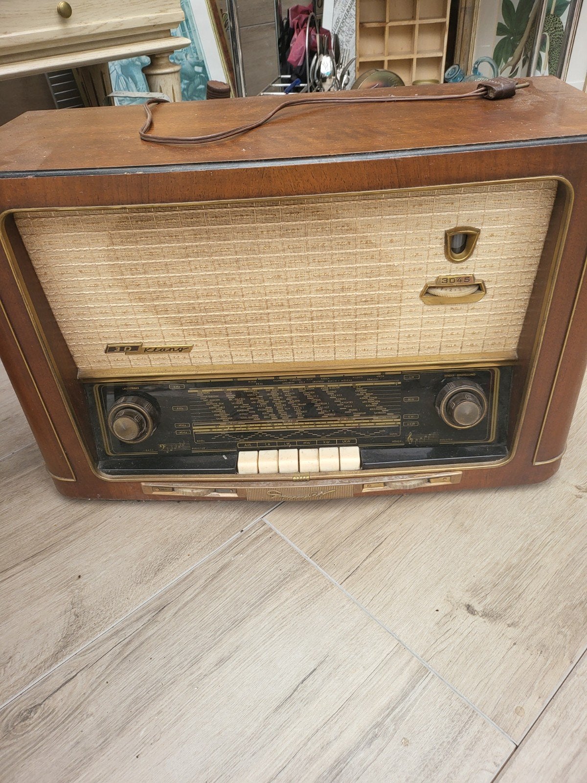 Oude Grundig Radio, Ophalen, Radio