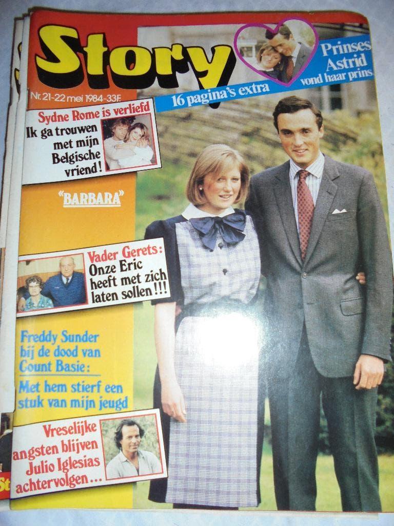 Vintage tijdschrift STORY, Enlèvement ou Envoi, 1980 à nos jours, Journal ou Magazine