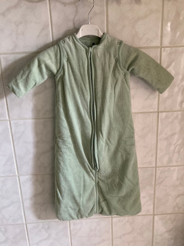 Baby winterslaapzak, Ophalen, Groen, Slaapzak, Hema