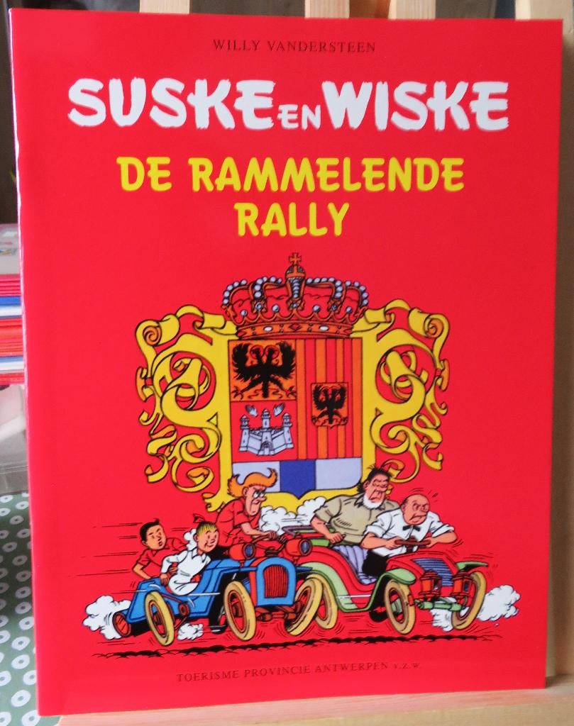 Suske en Wiske De rammelende rally rood, Boeken, Stripverhalen, Nieuw, Ophalen of Verzenden