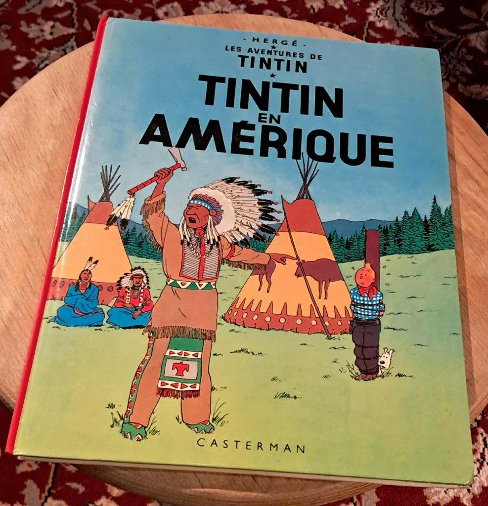 Tintin en Amérique, Livres, Enlèvement ou Envoi, Une BD, Utilisé, Hergé