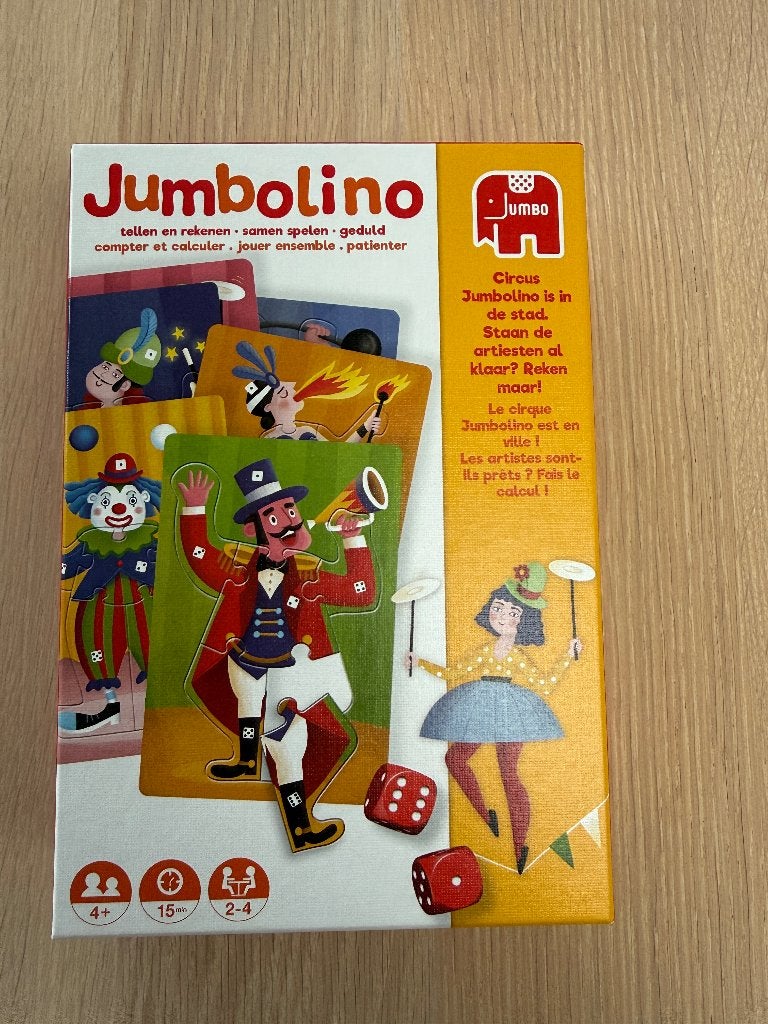 Jumbolino (Jumbo), Vijf spelers of meer, Ophalen of Verzenden, Zo goed als nieuw, JUMBO