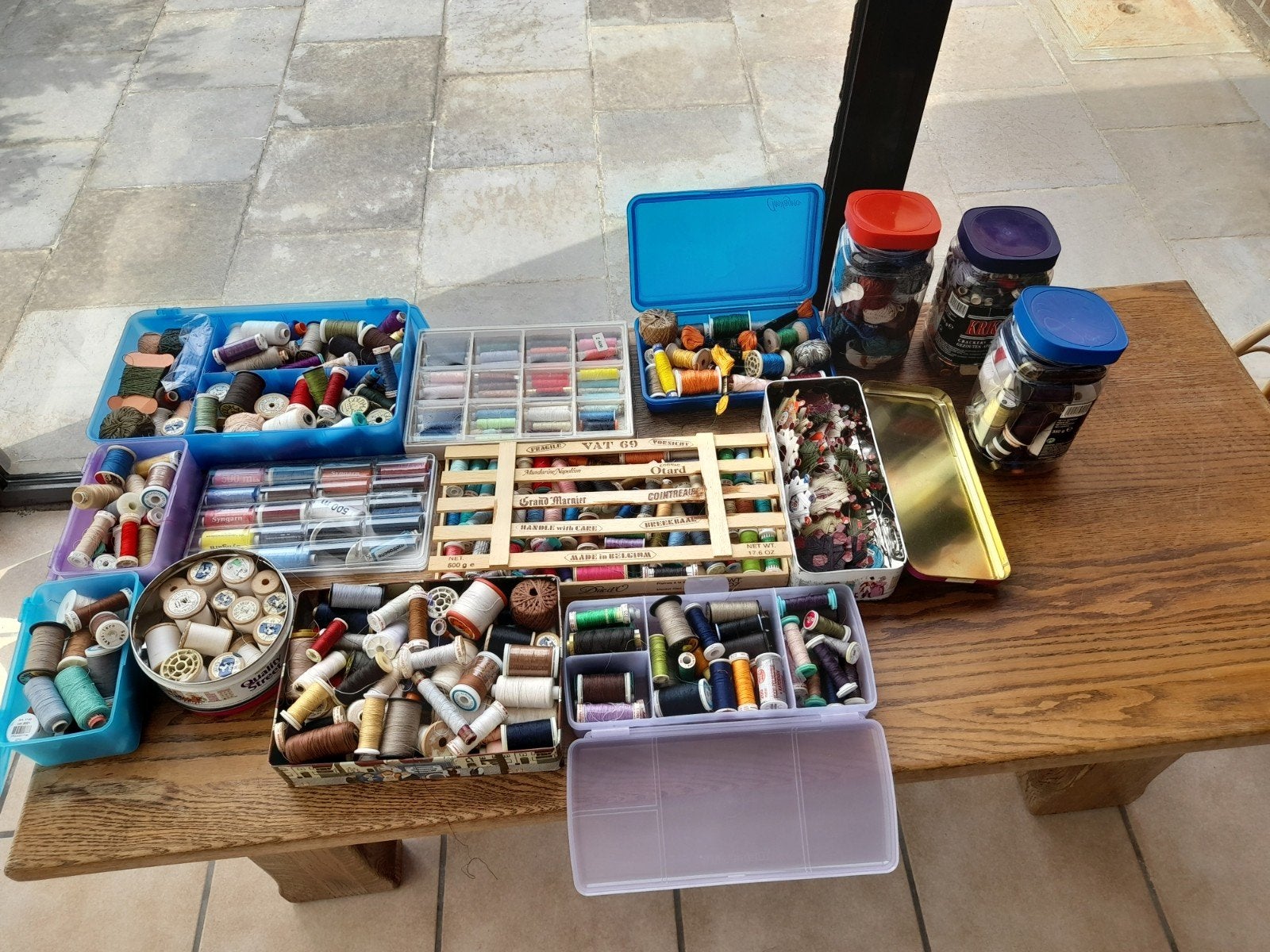 lot naaigaren, Hobby en Vrije tijd, Ophalen