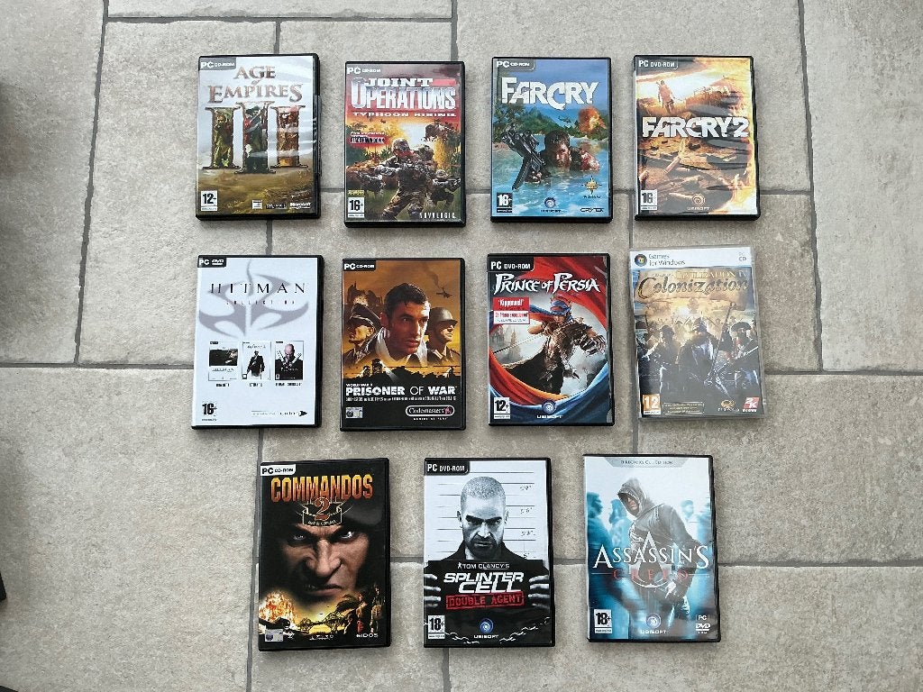 11 Pc games shooting, Consoles de jeu & Jeux vidéo, Enlèvement ou Envoi, Utilisé, Shooter