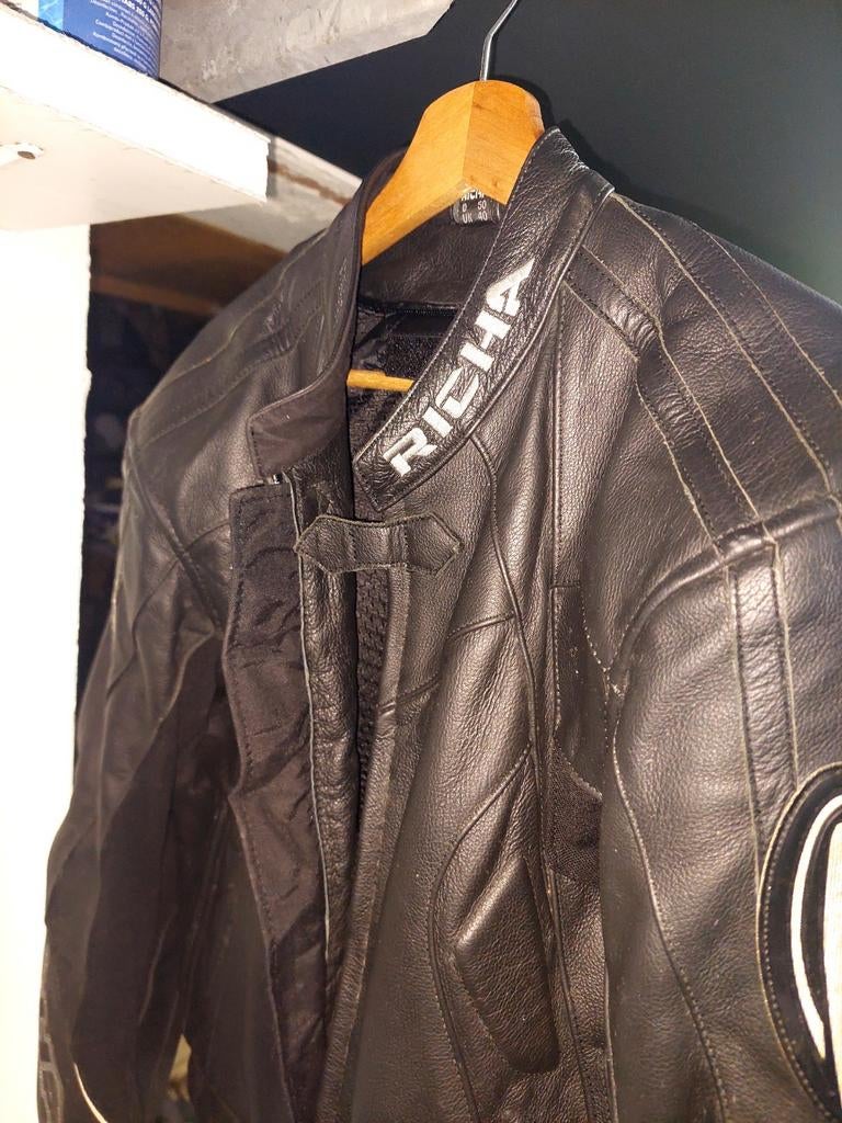 Richa leren motorjack, Ophalen of Verzenden