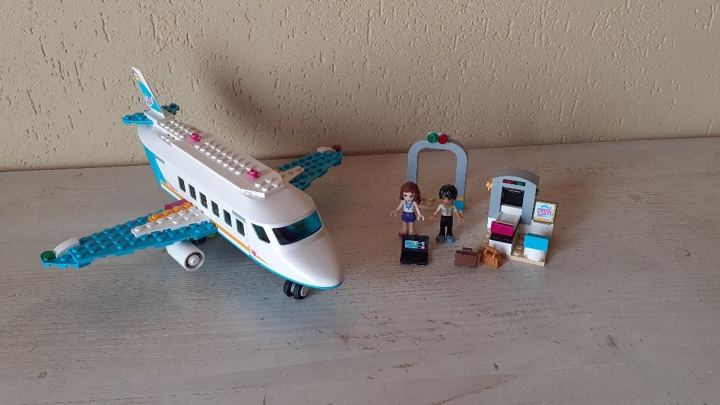 LEGO Friends Heartlake Privéjet - 41100, Gebruikt, Lego, Friends, Ophalen of Verzenden