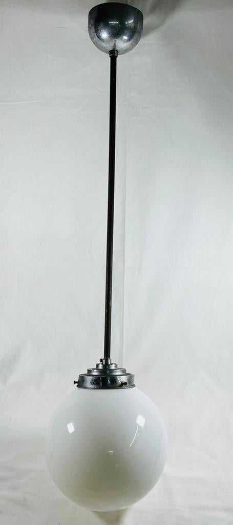 Plafonnier boule Art Déco au design moderniste vintage, Enlèvement ou Envoi
