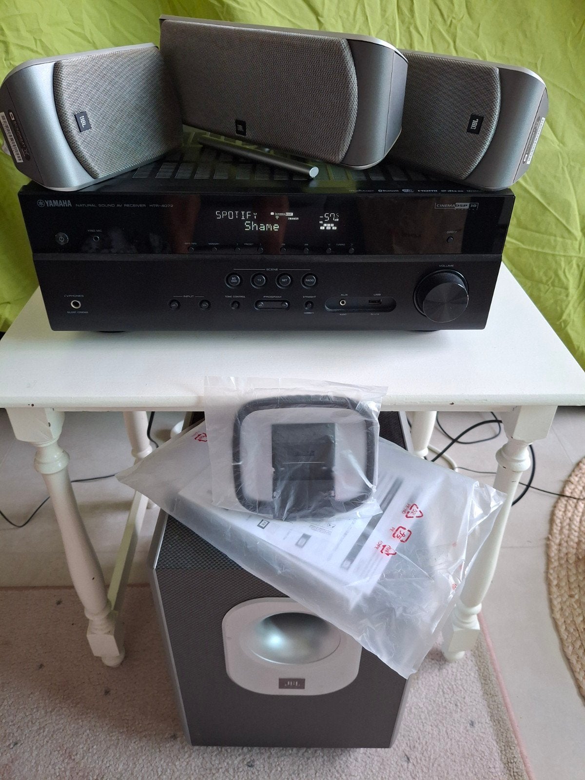 Yamaha MusicCast HTR-4072 met gratis 3.1 JBL, Audio, Tv en Foto, Versterkers en Ontvangers, Gebruikt, Yamaha, Ophalen