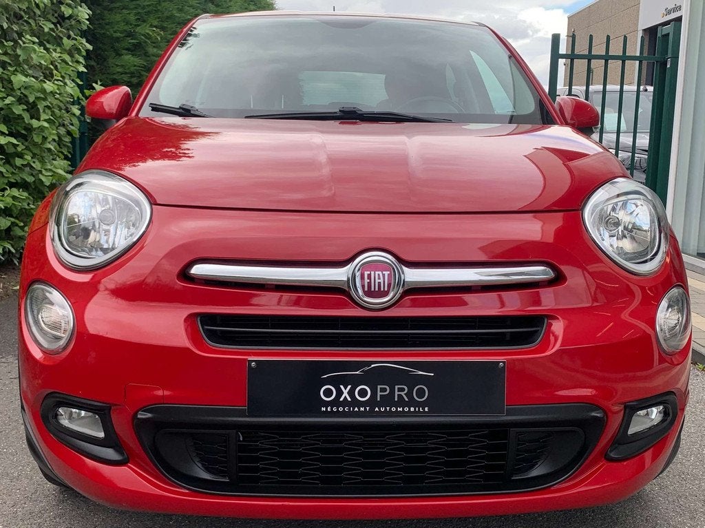 Fiat 500X 1.6i Essence 110CV / Gps / Clim Auto / Cruise / Ra, Rouge, Achat, Euro 6, Boîte manuelle