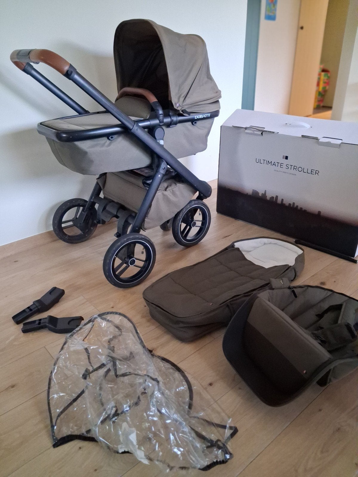 Superhandige kinderwagen / buggy - dubatti - 2/1, Gebruikt, Luchtbanden, Ophalen, Kinderwagen
