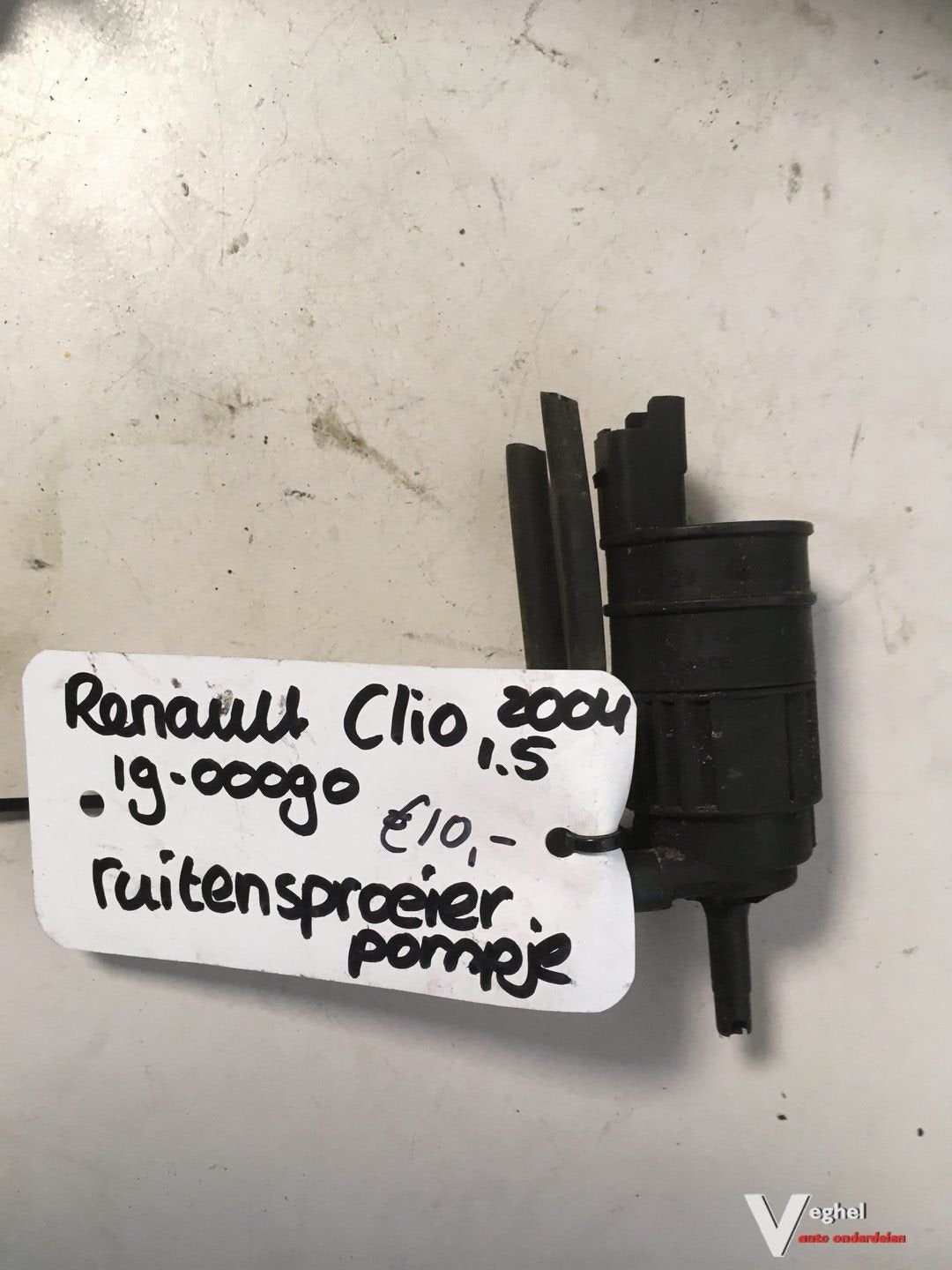 Renault Clio 2004 Ruitensproeierpompje, Gebruikt, -, -, Ophalen of Verzenden
