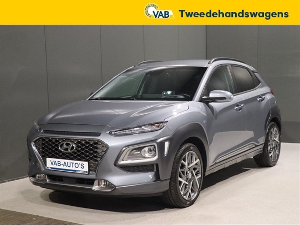 Hyundai Kona   1.6 GDI HEV SKY AUTOMAAT, Autos, Argent ou Gris, Achat, 105 ch, Electronic Stability Program (ESP)