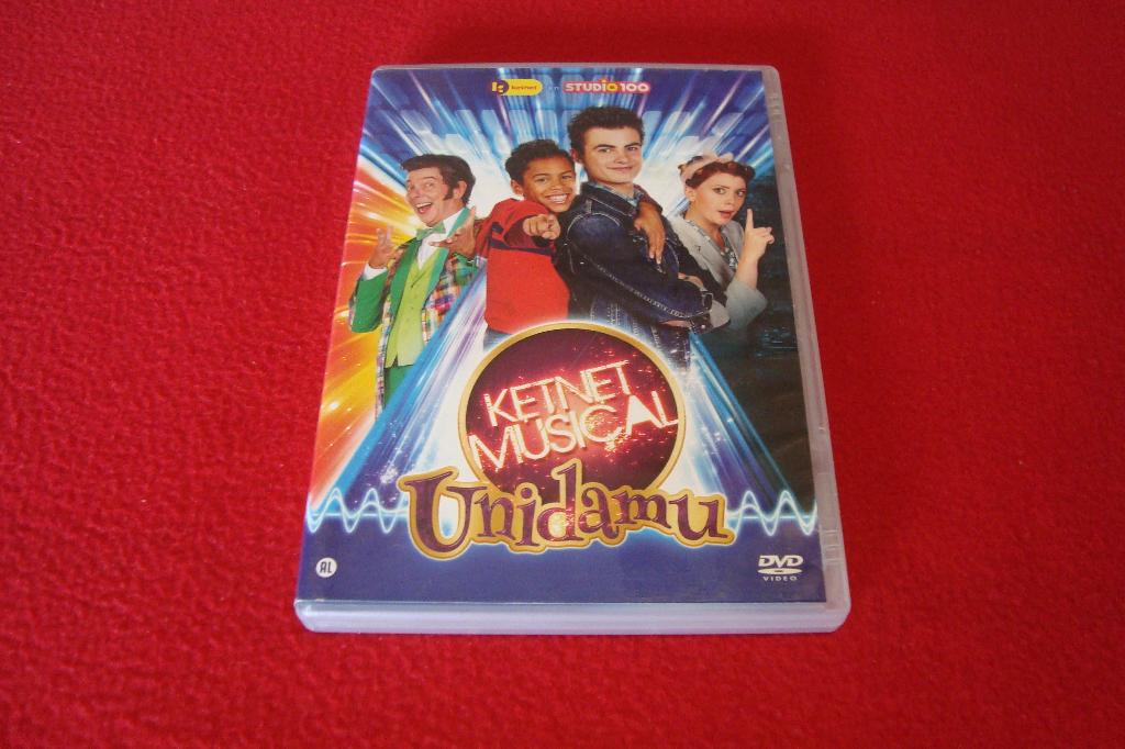 dvd ketnet musical unidamu, Cd's en Dvd's, Dvd's | Kinderen en Jeugd, Ophalen of Verzenden