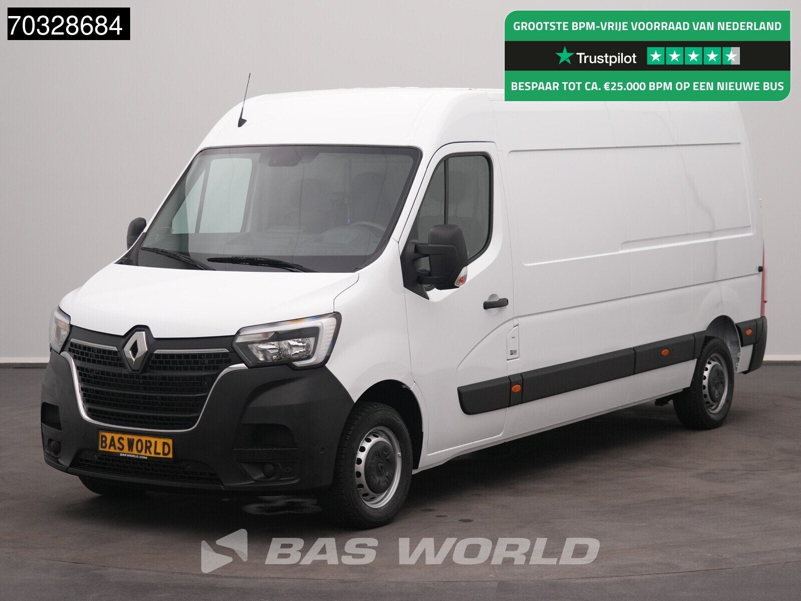 Renault Master 135PK L3H2 LED Airco Cruise Parkeersensoren v, Achat, Euro 6, Entreprise, 3 places