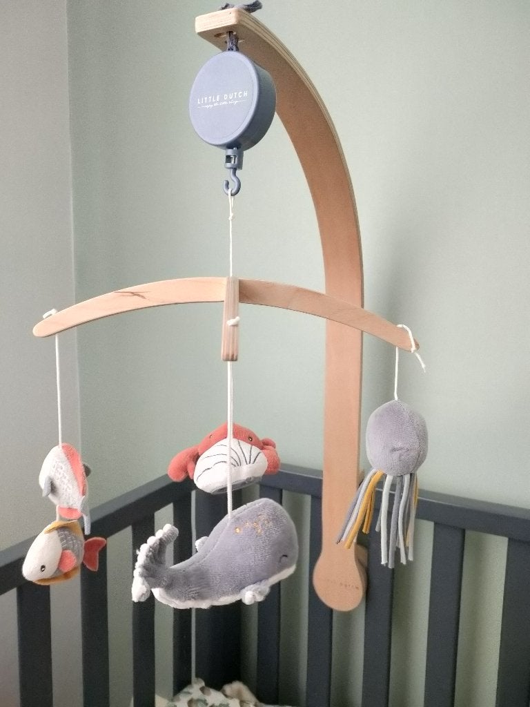 Lot Mobile Little Dutch, et jouets de préhension, Ophalen, Zo goed als nieuw, Mobiel, Met geluid