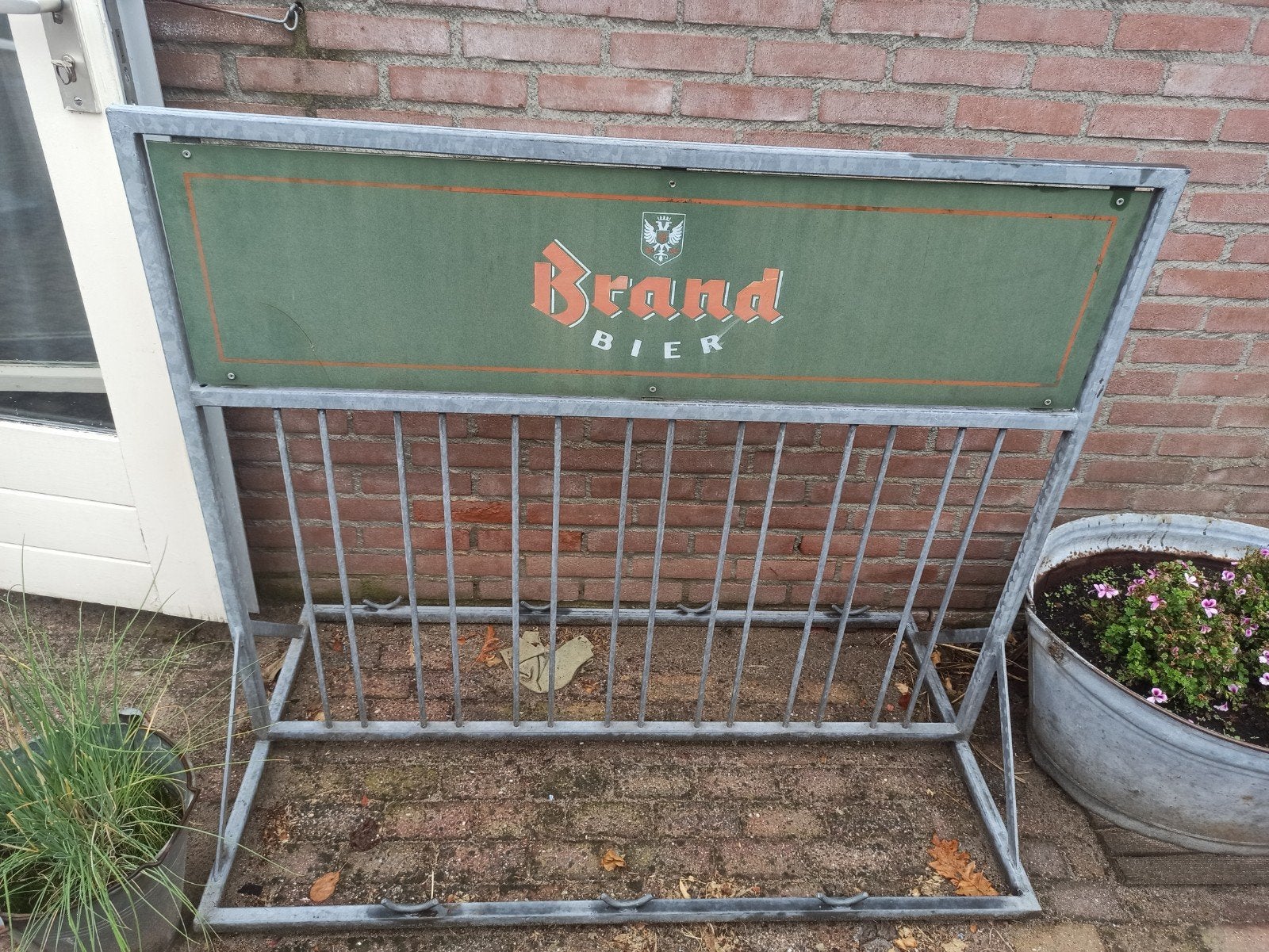 fietsenrek voor 7 fietsen, Ophalen