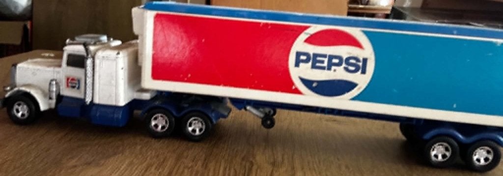 Camion Pepsi Matchbox, Envoi, Utilisé, Bus ou Camion, Matchbox