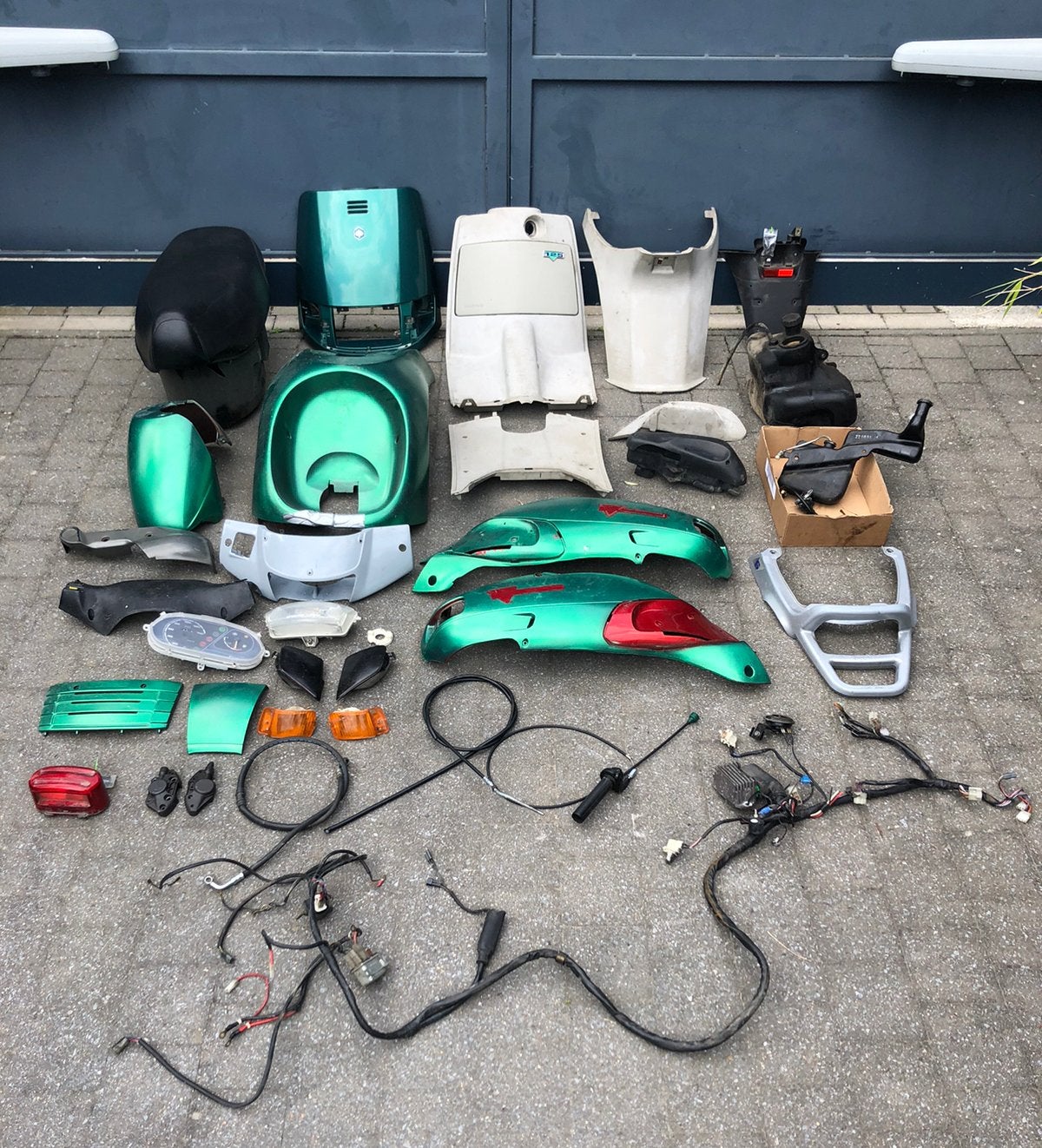 Piaggio skr skipper onderdelen, Enlèvement ou Envoi, Utilisé, Autres types, Piaggio