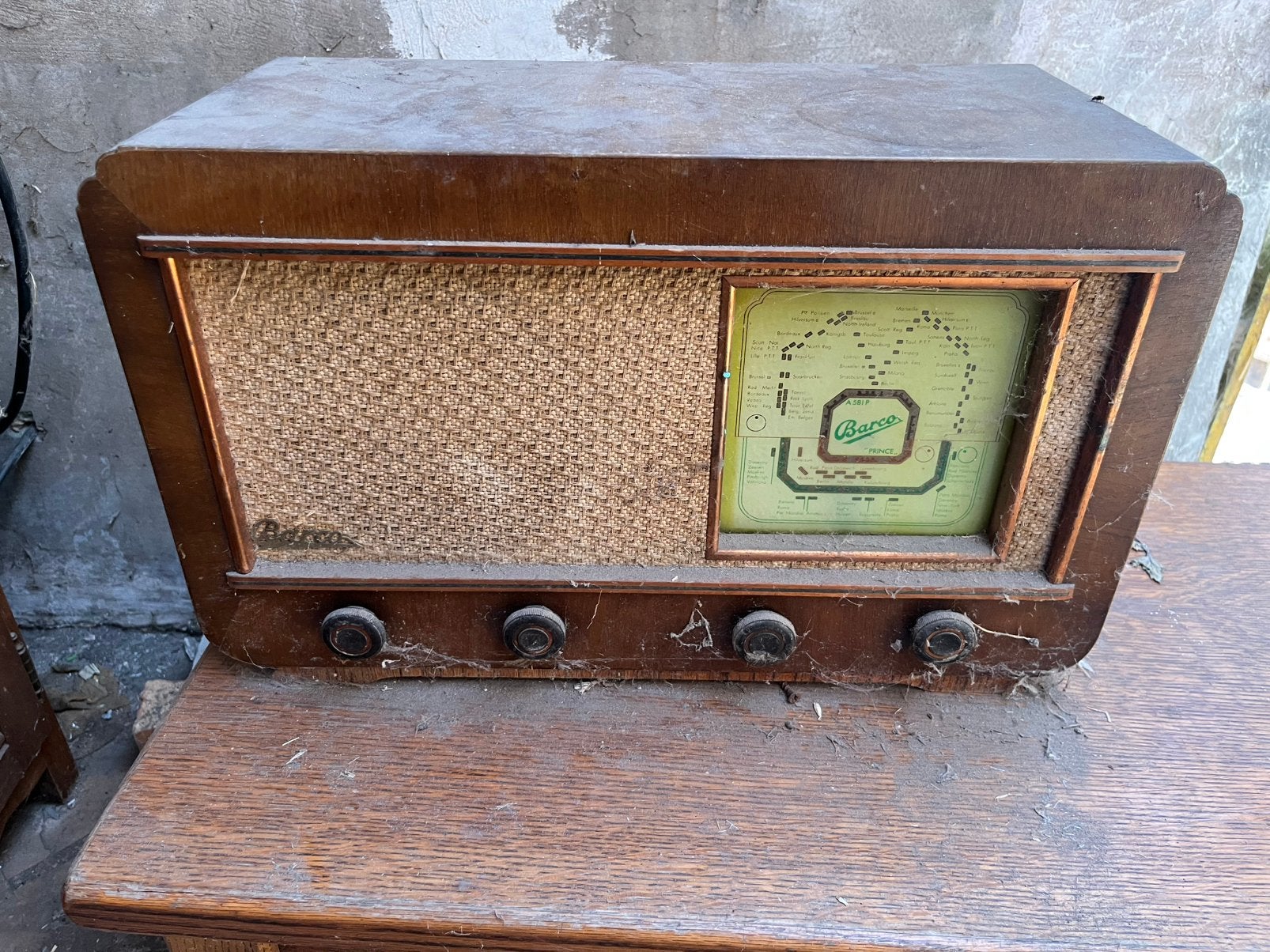 Radio barco r581p, Antiek en Kunst, Ophalen