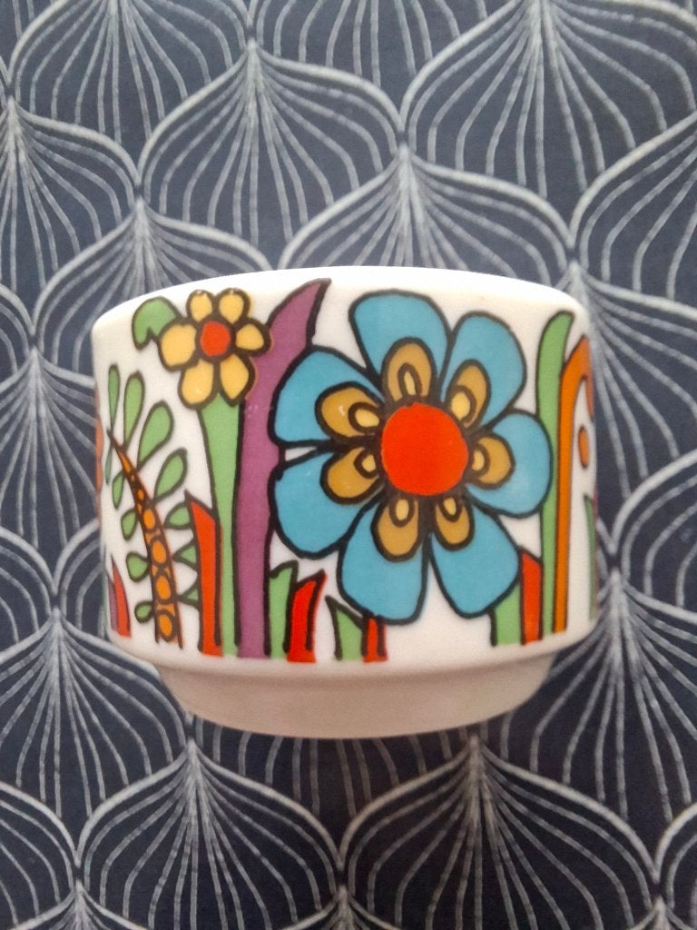 Villeroy & Boch Acapulco eierdopje (bl stempel, perf staat), Ophalen of Verzenden