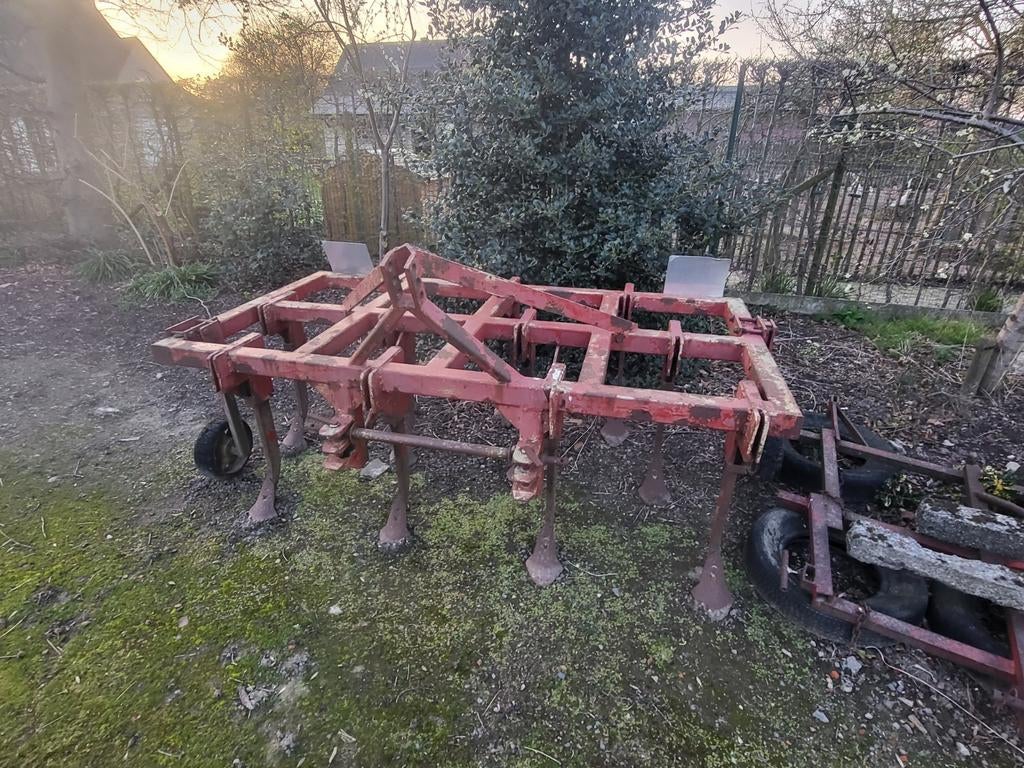 Concasseur/cultivateur/tracteur Buge/Remorque Meadow, Enlèvement, Cultures, Labour