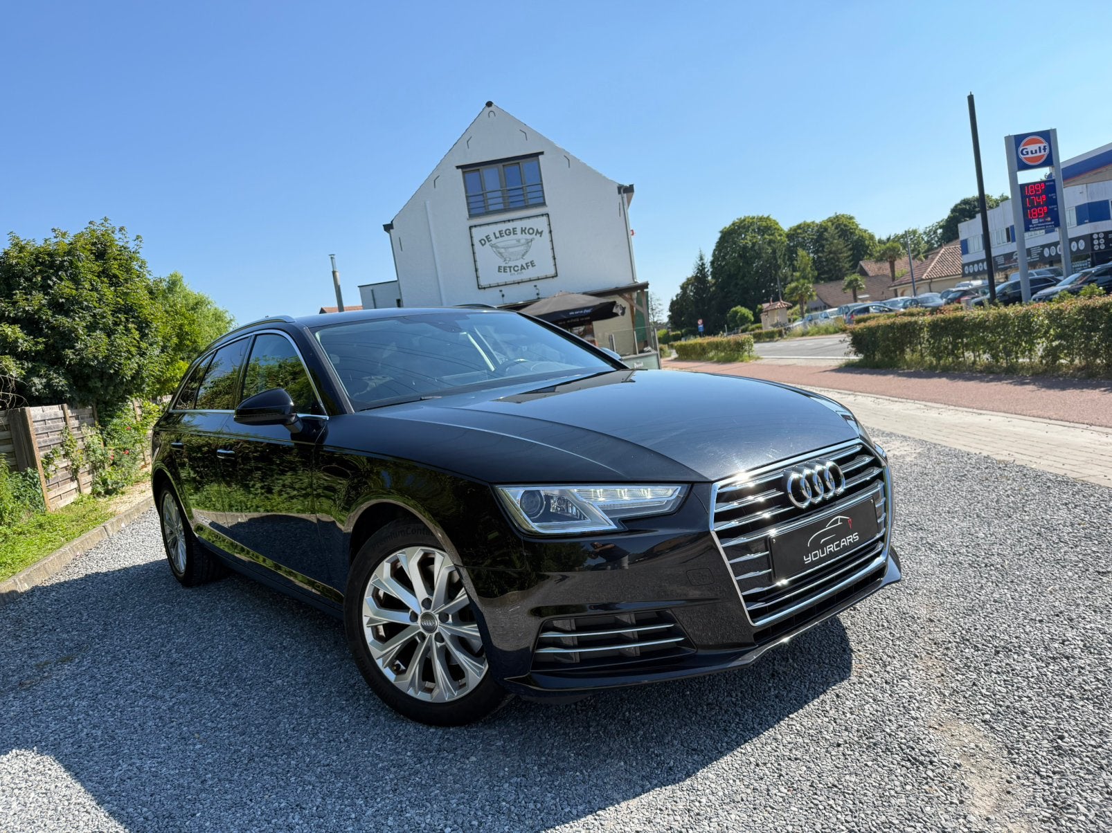 Audi A4 Avant 1.4 TFSI-ontwerp, Voorwielaandrijving, https://public.car-pass.be/vhr/cbe95dcb-3ada-4c37-ac39-96d3926cb8b3, A4, Zwart