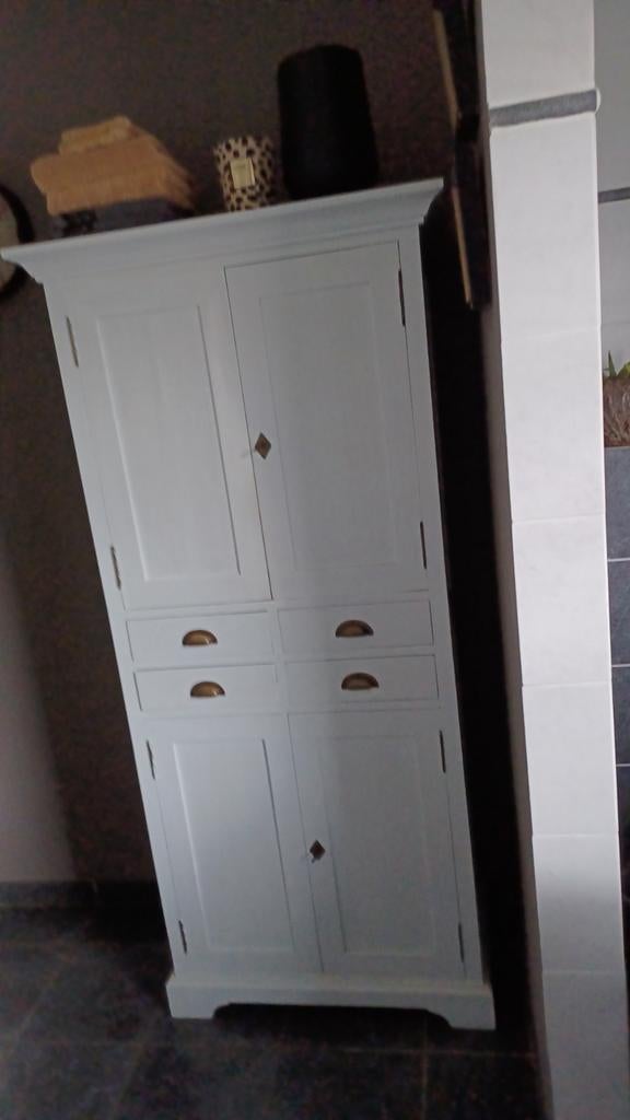 Houten kast wit geschilderd., Ophalen