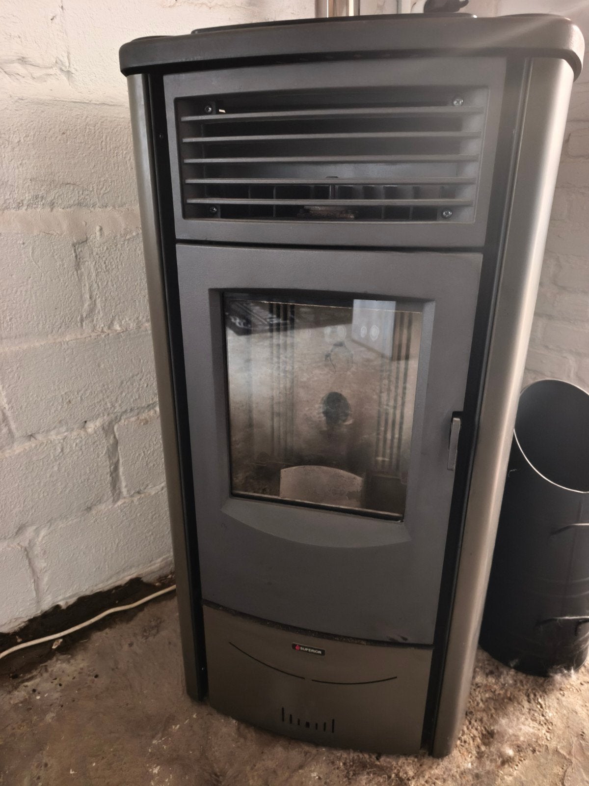 Pelletkachel Superior monia 8,5kw, Huis en Inrichting, Kachels, Ophalen, Pelletkachel
