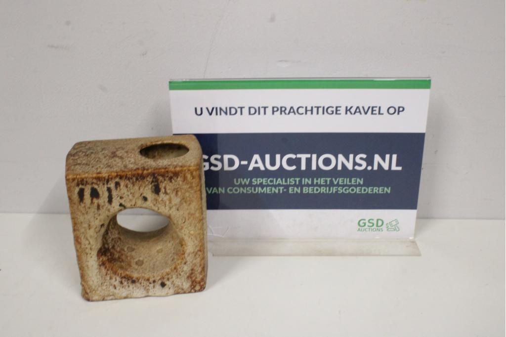 Vintage Fat Lava-Stijl Kubus Vaasje