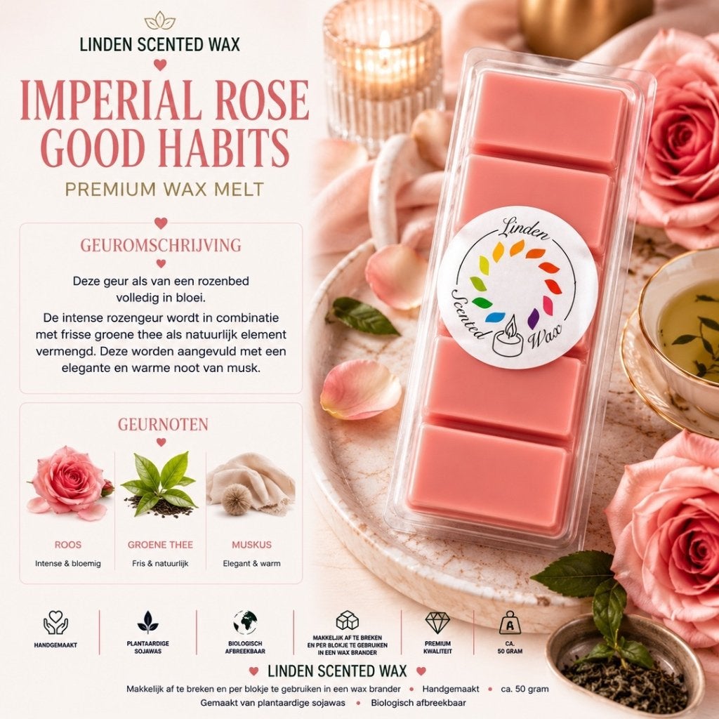 Waxmelts IMPERIAL ROSE Good Habits rituals de parfum, Enlèvement ou Envoi, Autres marques, Bougie, Cire