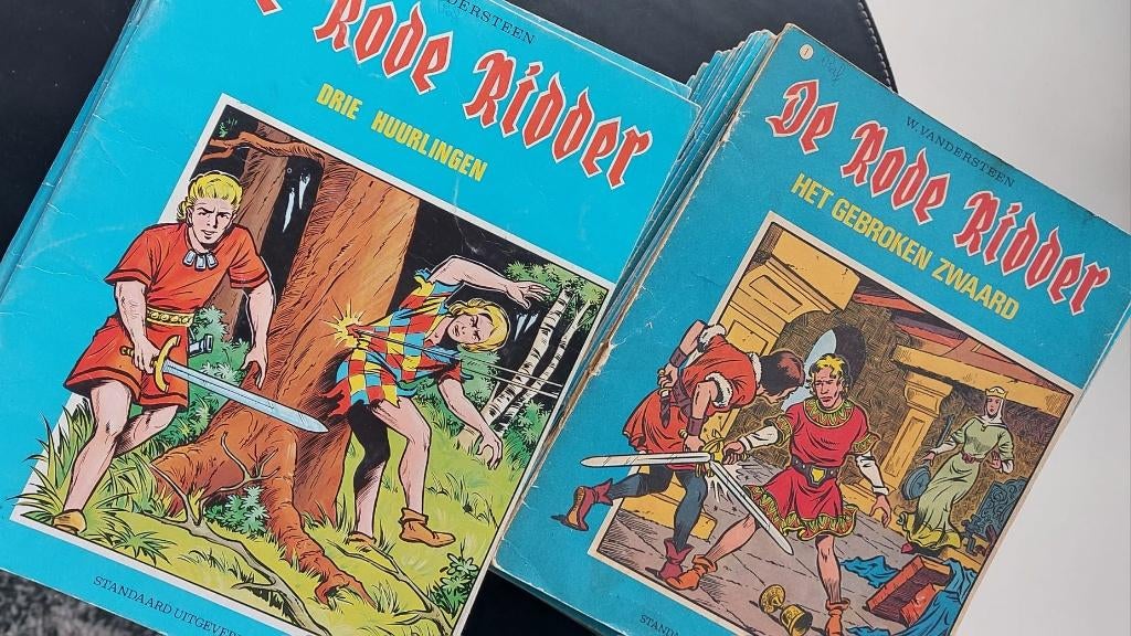 99 strips Rode Ridder, Meerdere stripboeken, Ophalen, Gelezen