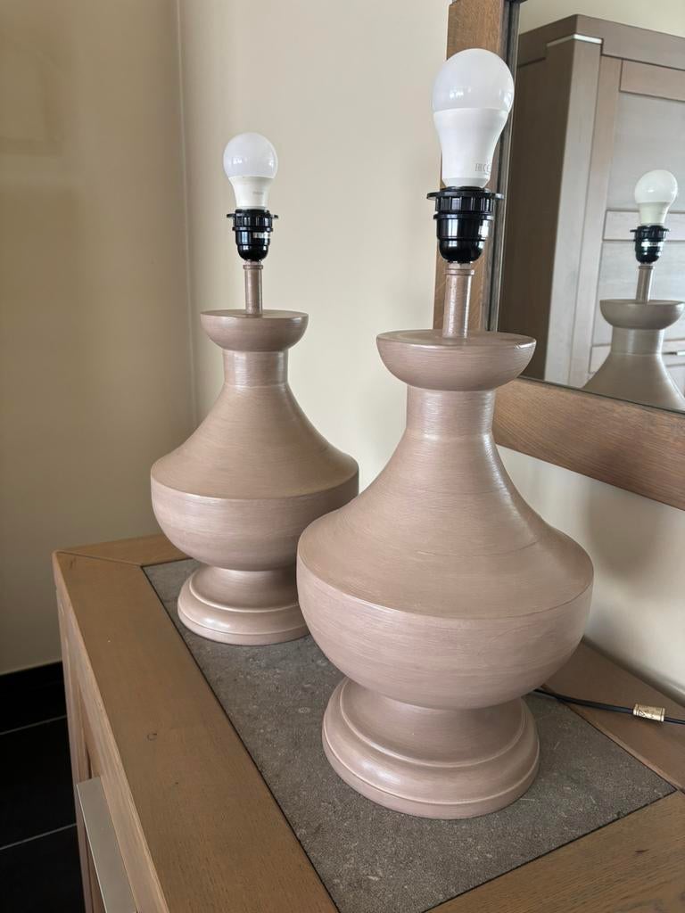 Tafel lamp sokkel (zonder kap), Ophalen, Gebruikt