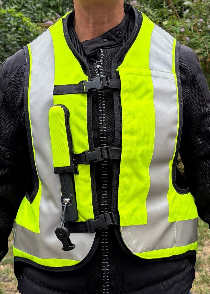 Helite - vest met airbag, Overige typen, Ophalen of Verzenden, Tweedehands, Dames