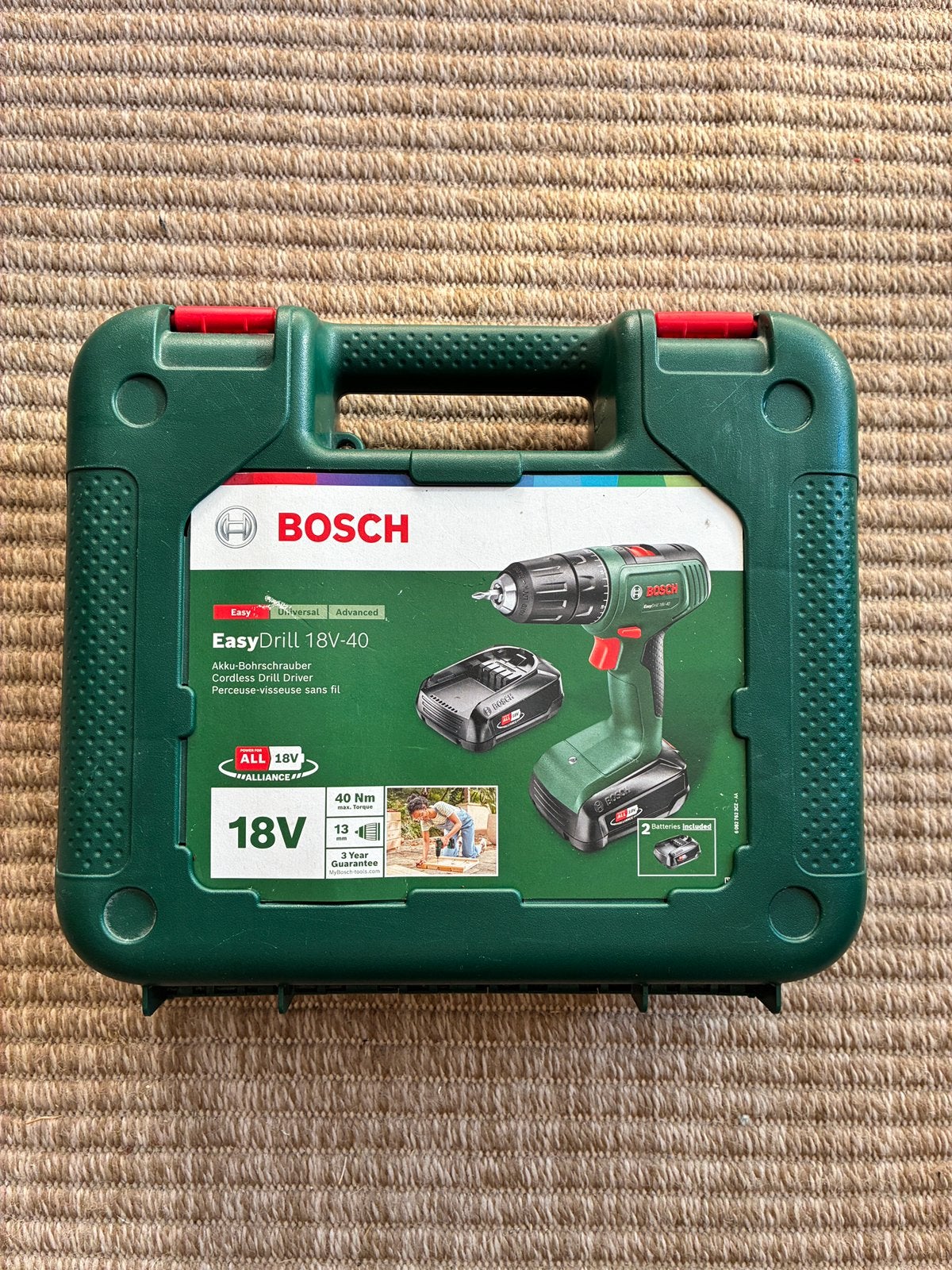 Bosch EasyDrill 18V-40 Accu schroefboormachine, Ophalen, Zo goed als nieuw